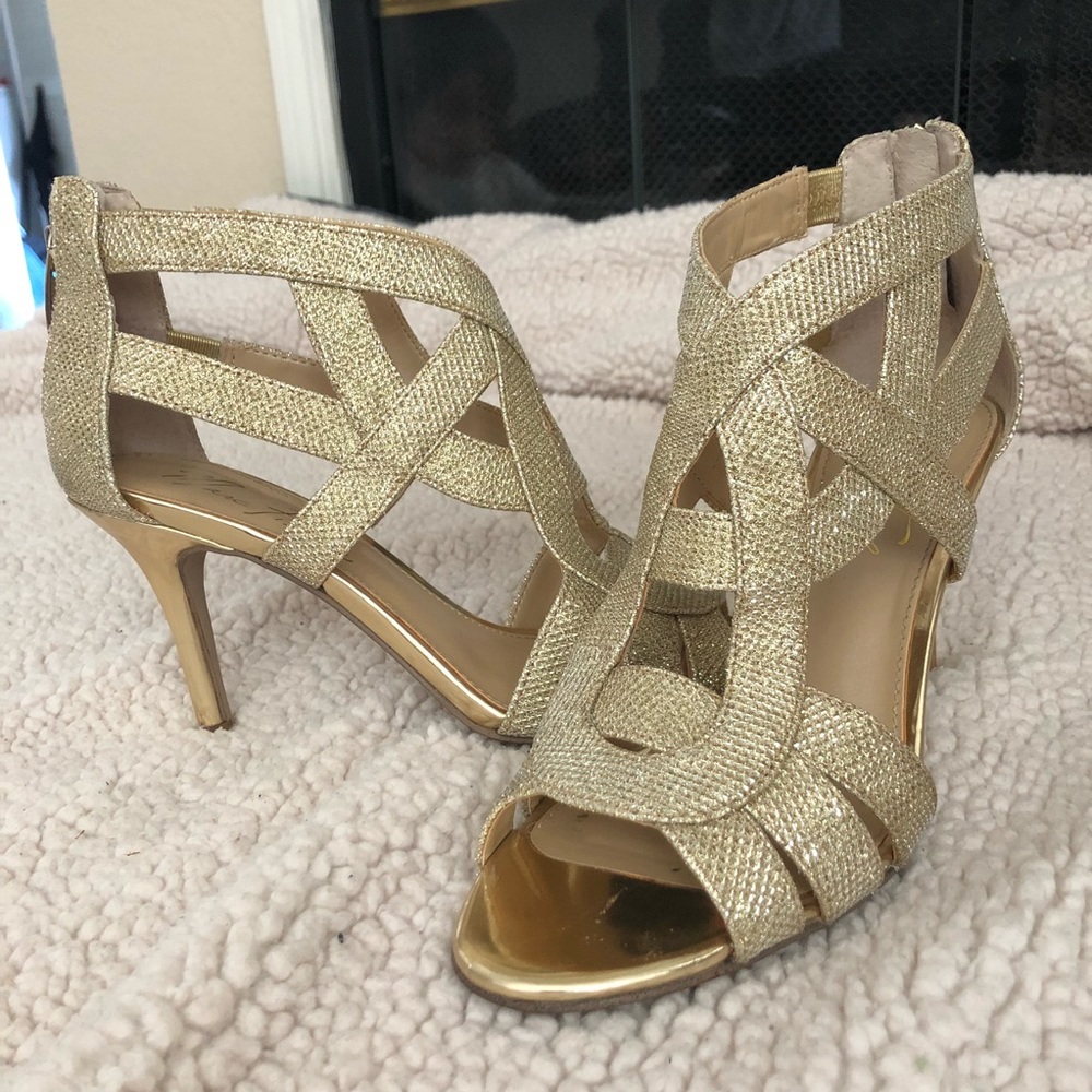Marc fisher mid heel evening heel